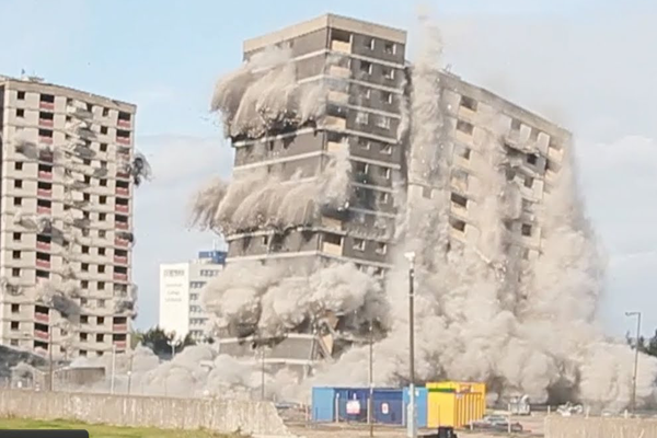 building demolition